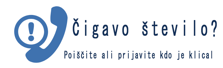 Čigavo številko